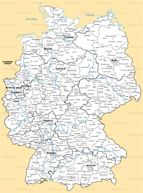 Карта Германии по квадратам. - Мои файлы - Каталог файлов - Грузоперевозки