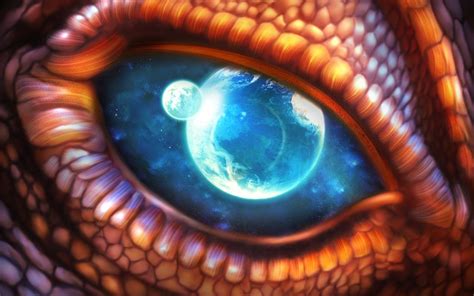 Dragon Eye Staring Into Space Eyes Wallpaper Dragon Eye Fantasy Dragon