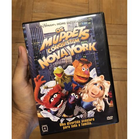 DVD Os Muppets Conquistam Nova York Shopee Brasil
