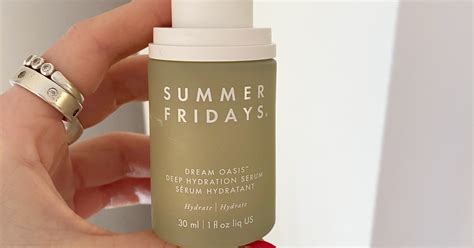 Summer Fridays Deep Hydration Serum Review Plump Skin