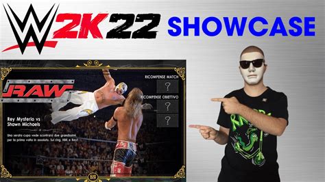 WWE 2K22 SHOWCASE ITA REY MYSTERIO VS SHAWN MICHAELS RAW 2005 PS5