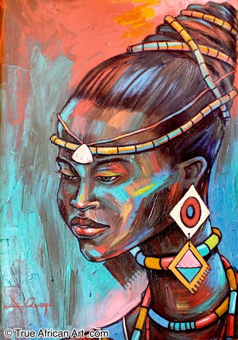 Amakai Quaye Ghana African Princess True African Art Com