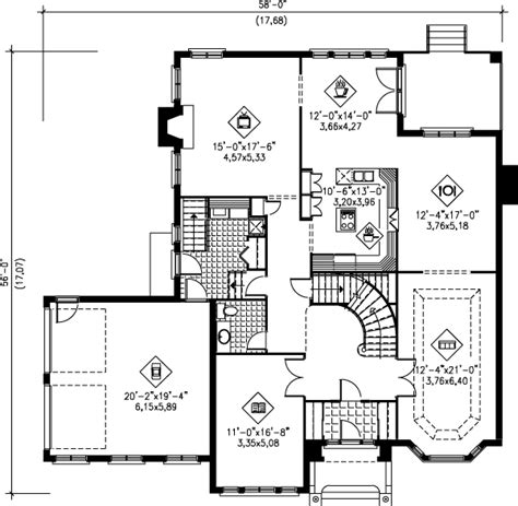 House 1901 Blueprint Details Floor Plans