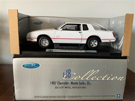 Welly Collection 118 1987 Chevrolet Monte Carlo Ss Ebay