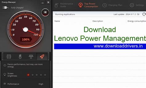 Download Lenovo Energy Management Utility Download For Windows