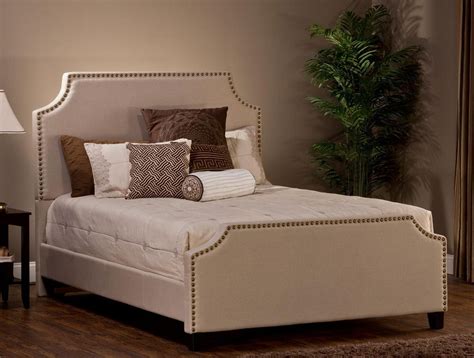 Dekland Upholstered Bed Ivory Hillsdale Furniture Furniture Cart