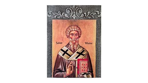 Orthodox Icon Saint Blaise St Blaise Of Sebaste Blaise Of Etsy