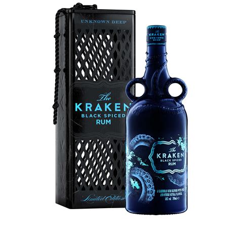 Kraken Black Spiced Rum Unknown Deep Bioluminescence Limited Edition