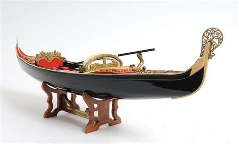 Sd Model Makers Nautical Decor Items Venetian Gondola In Stock
