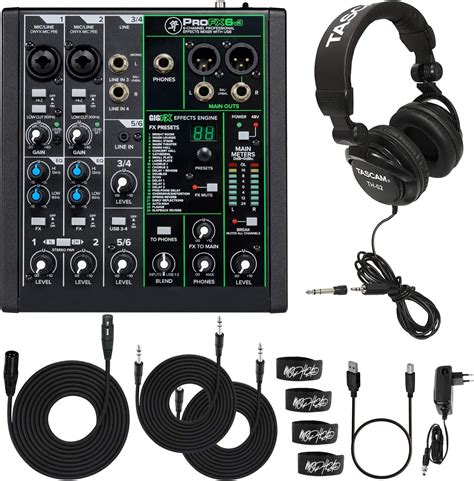Mackie Profx6v3 6 Channel Sound Reinforcement Mixer With