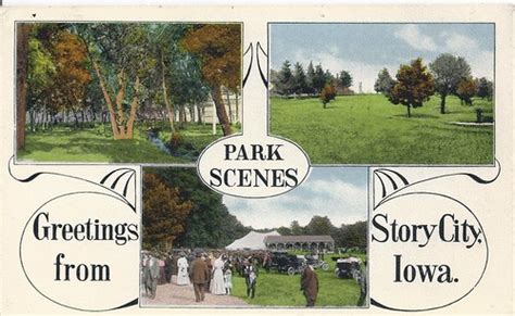 Story City Iowa City Park Postmarked August 24 1919 Flickr