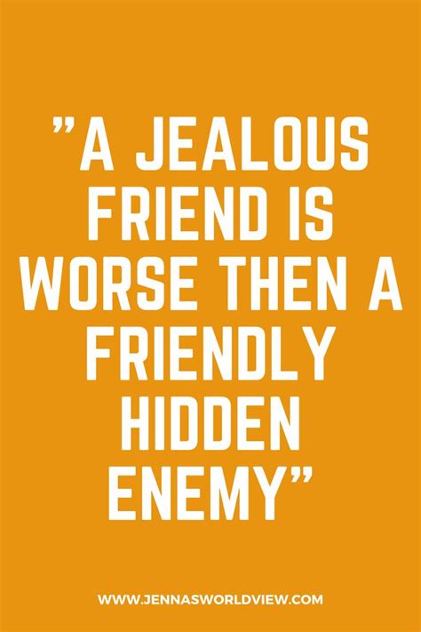 How To Spot A Jealous Friend | Jealousy quotes, Mom quotes, Friendship