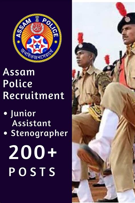 Assam Police Recruitment 2020 Apply For The Post Of Junior Assistant