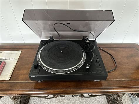 Sony Ps Lx350h Belt Drive Stereo Turntable System W Pitch Control W