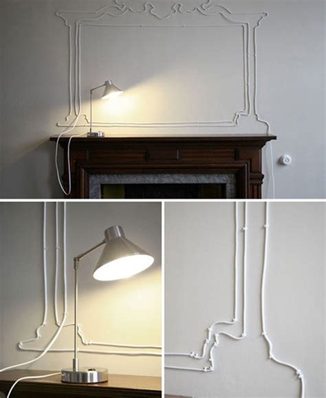 Silk decorative electrical cord cover this type of product is a high quality element that plays a functional and decorative role. Turn Your Unsightly Wire Cables and Cords into Wall Art
