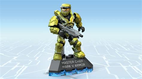 Halo Master Chief Mark V Armor Mega Construx