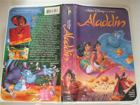 Aladdin Vhs Video Walt Disney Classics Vintage Disney Vhs Great Sexiz Pix