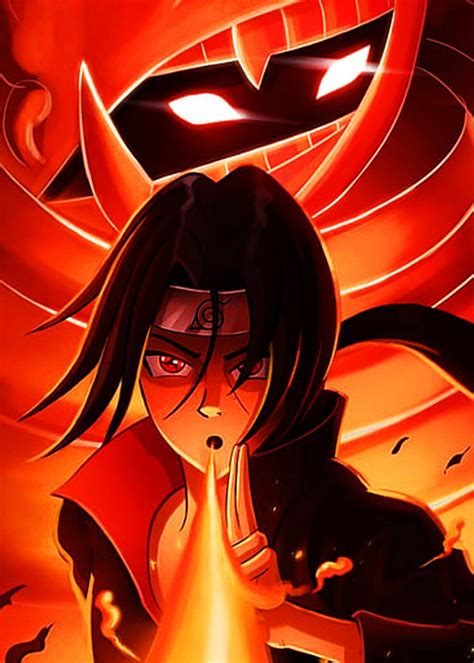 Naruto Itachi Uchiha Poster Itachi Uchiha Wallpaper 2021
