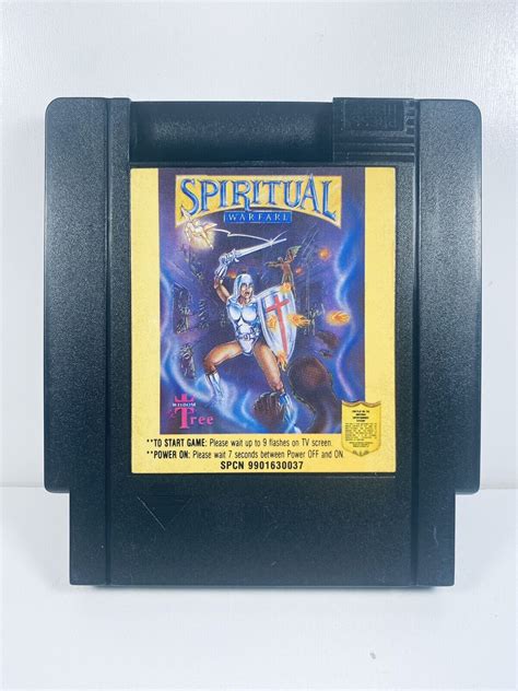 Spiritual Warfare Nes Nintendo Original Classic Authentic Game