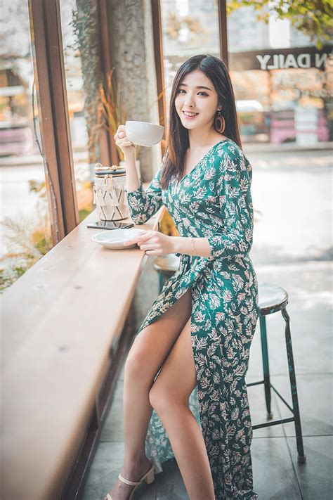 1920x1080px 1080p free download asian women model legs dark hair cup smiling hd phone