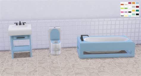Bayside Bathroom Sims 4 Sims Bathtub Plumbing