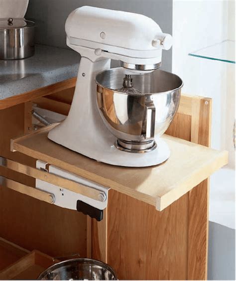 Major appliances countertop appliances kitchenware special offers service & support preferred stand mixers a mixer designed for more than baking. Kitchen Storage Solution Ideas - Sawdust Girl®