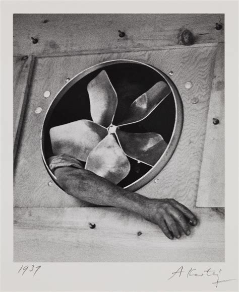 André Kertész Arm And Ventilator New York 1937 Gelatin Silver Print