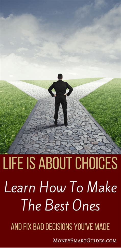 Life Is Full Of Choices Here Is How To Master It MoneySmartGuides Com