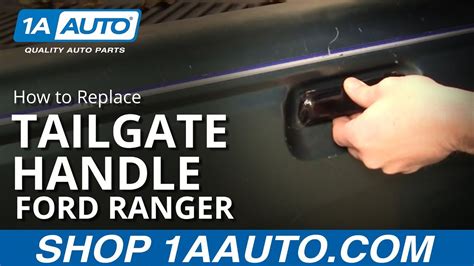 How To Install Replace Broken Tailgate Handle Ford Ranger 1993 97