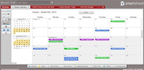 Tip Create A Calendar Dashboard In 7 Quick Steps Smartsheet