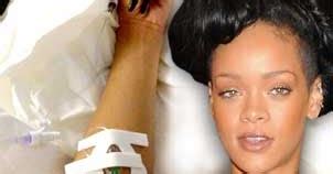 Rihanna Photos In Hospital Her Sick Bed After The Met Gala