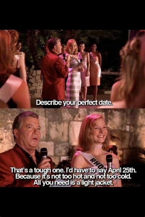 Great memorable quotes and script exchanges from the miss congeniality movie on quotes.net. Miss Congeniality...lol | Perfect date, Miss congeniality, Just for laughs