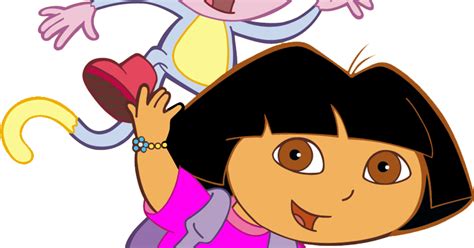 Gambar Kartun Dora Vektor Format PNG Siap Edit - K-Kartun