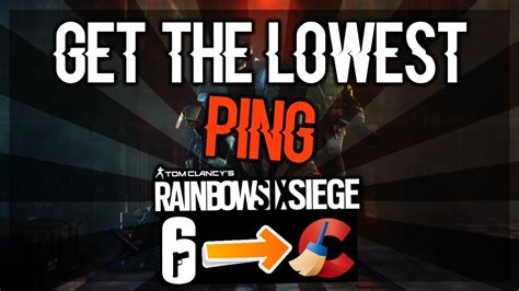 How To Get Lower Ping Fix High Ping Rainbow Six Siege Youtube