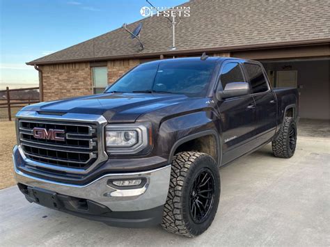 2016 Gmc Sierra 1500 With 20x10 18 Fuel Rebel And 29555r20 Nitto