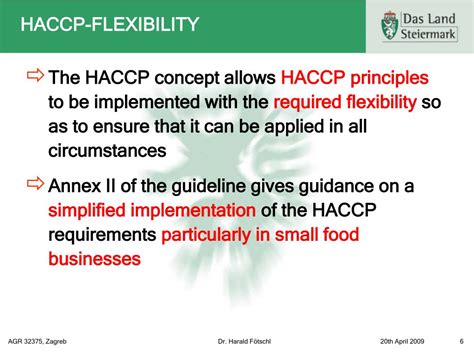 Ppt Workshop On The Implementation Of Haccp Principles In Small Food