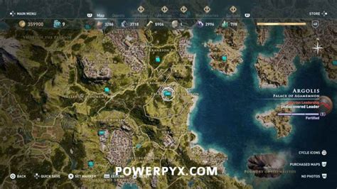 Assassin S Creed Odyssey Legendary Chest Locations Map