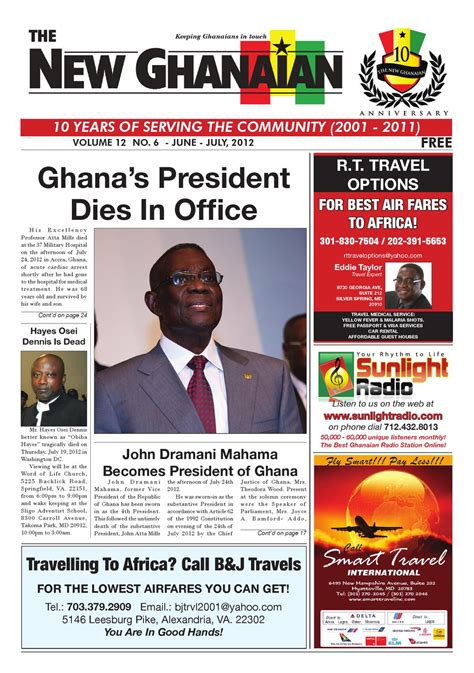 The New Ghanaian Newspaper By The New Ghanaian Newspaper Issuu