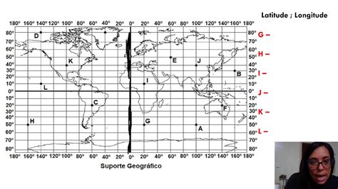 Atividade De Coordenadas Geogr Ficas Edukita