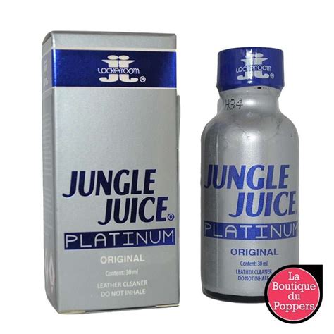 Poppers Jungle Juice Platinum 30ml Hexyle Pas Cher Sur La Boutique
