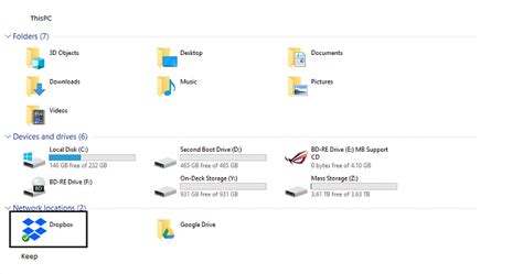 How can i do this without accidentally deleting them from the cloud? Add or Remove Dropbox from Navigation Pane in Windows 10 ...