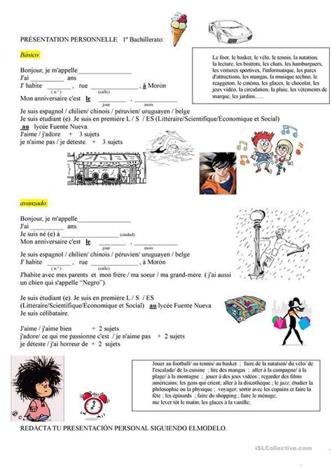 Modèle pour présentation personnelle | Présentation ...