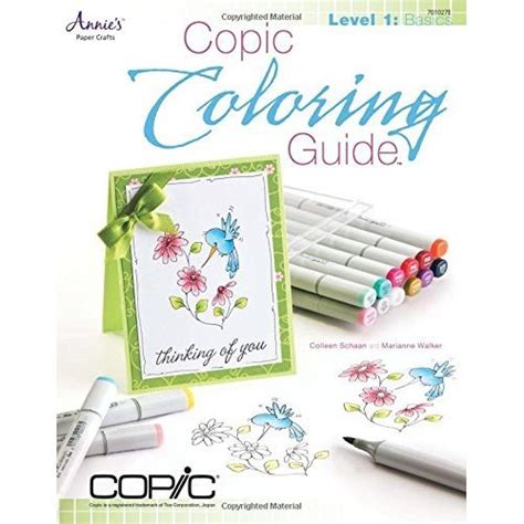 Copic Coloring Guide Copic Coloring Guide Level 1 On Onbuy