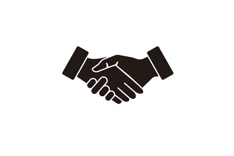 Handshake Contract Agreement Flat Icon Graphic By Sore88 · Creative Fabrica