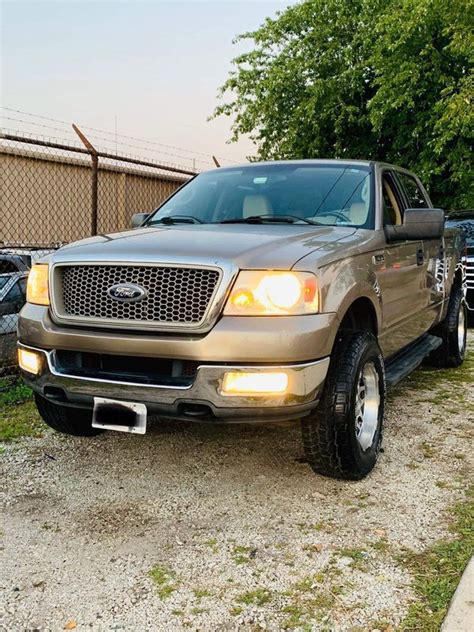 2004 Ford F 150 Lariat Crew Cab Pickup 54l V8 4x4 56 Ft Bed For Sale