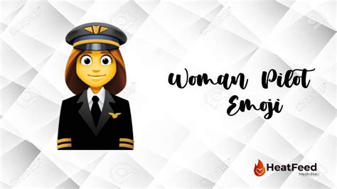 👩‍ ️ Woman Pilot Emoji Meaning ️copy And 📋paste