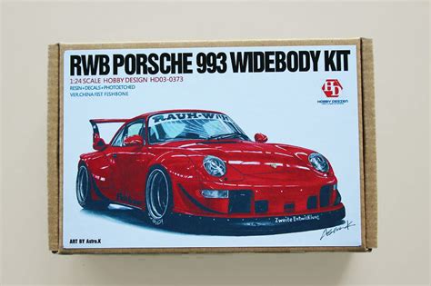 Rwb Porsche 993 Wide Body Kit Hobby Design Car Model