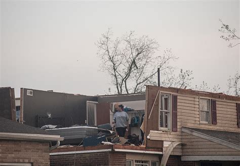 Tornadoes Leave Trail Of Destruction Across Ohio Indiana