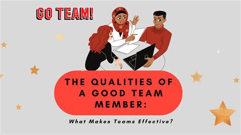 The Qualities Of A Good Team Member What Makes Teams Effective Monitask
