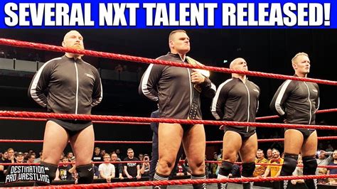 Wwe Releases Several Nxt Superstars From Contract Youtube